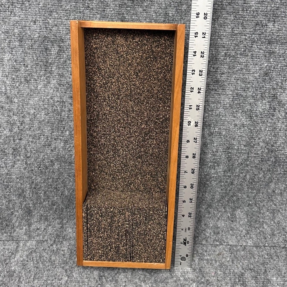 Knife Dock Bamboo Wood with Cork Inserts Dock Knife Organizer Drawer